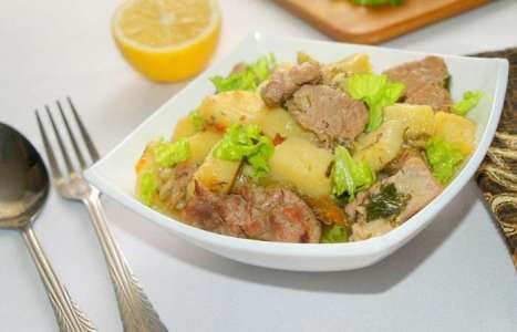 Аппетитное рагу со свининой и овощами