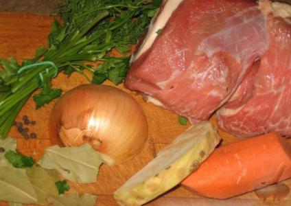 Чешский суп Панадель рецепт с фото по шагам - фото 1 шага 