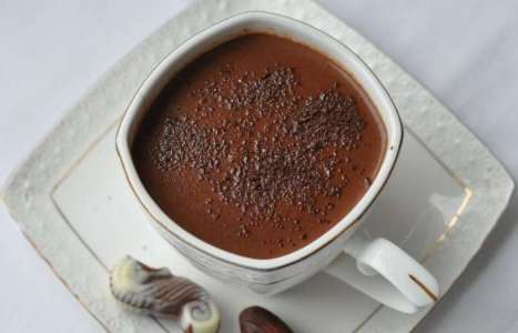 Домашний горячий шоколад рецепт с фото по шагам - фото 4 шага 