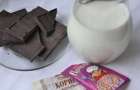 Домашний горячий шоколад рецепт с фото по шагам - фото 1 шага 