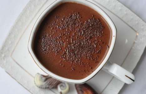 Домашний горячий шоколад