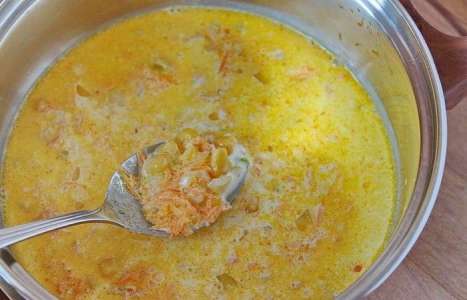 Еврейский кукурузный суп-пюре рецепт с фото по шагам - фото 4 шага 