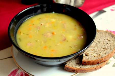 Гороховый суп без мяса в мультиварке рецепт с фото по шагам