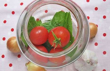 Маринованные помидоры с луком рецепт с фото по шагам - фото 2 шага 