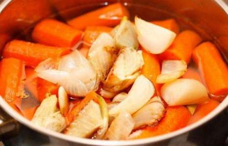 Морковный крем-суп рецепт с фото по шагам - фото 5 шага 