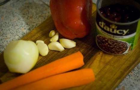 Овощное рагу с фаршем рецепт с фото по шагам - фото 2 шага 