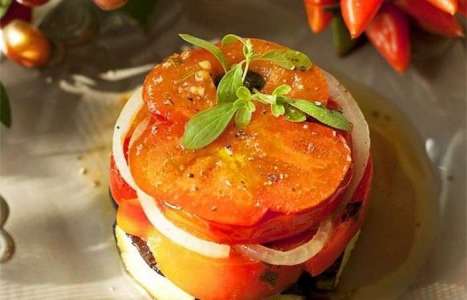 Овощной салат из баклажанов рецепт с фото по шагам - фото 5 шага 