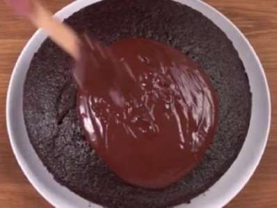 Простой шоколадный торт рецепт с фото по шагам - фото 3 шага 