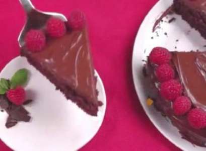 Простой шоколадный торт рецепт с фото по шагам - фото 4 шага 