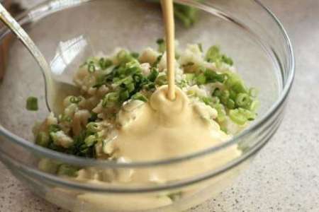Салат из цветной капусты с майонезом рецепт с фото по шагам - фото 2 шага 