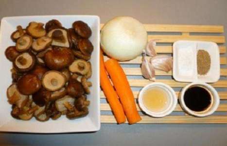 Салат из грибов шиитаке рецепт с фото по шагам - фото 1 шага 