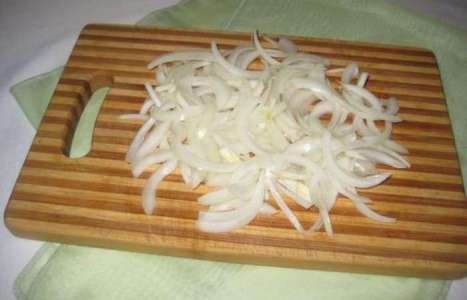 Салат с перцем и кальмарами рецепт с фото по шагам - фото 4 шага 