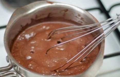 Шоколадное мороженое рецепт с фото по шагам - фото 2 шага 