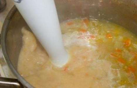 Суп-пюре из фасоли и сельдерея рецепт с фото по шагам - фото 8 шага 