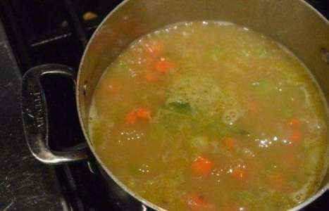 Суп-пюре из фасоли и сельдерея рецепт с фото по шагам - фото 7 шага 