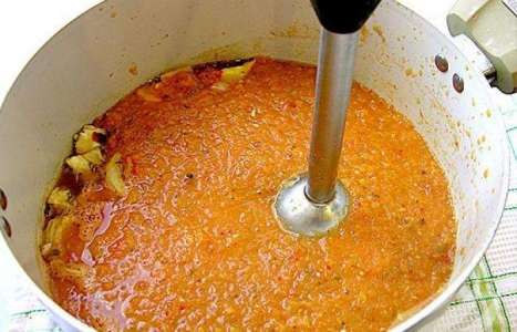 Суп-пюре из овощей рецепт с фото по шагам - фото 7 шага 