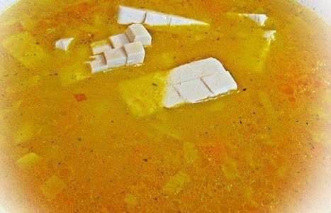 Суп-пюре из плавленого сыра с овощами рецепт с фото по шагам - фото 6 шага 