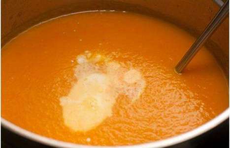 Суп-пюре из тыквы со сливками рецепт с фото по шагам - фото 4 шага 