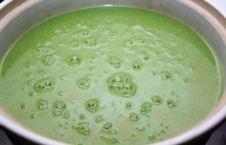 Суп-пюре из зеленого горошка рецепт с фото по шагам - фото 6 шага 