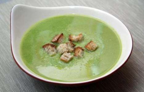 Суп-пюре из зеленого горошка рецепт с фото по шагам - фото 8 шага 
