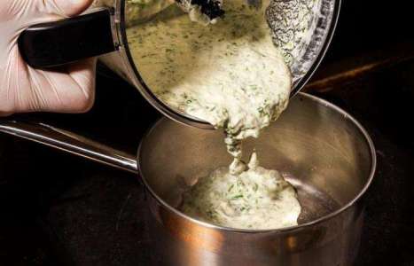 Суп-пюре со шпинатом рецепт с фото по шагам - фото 5 шага 