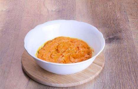 Тыквенный крем-суп с сыром рецепт с фото по шагам - фото 3 шага 