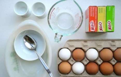 Желейные пасхальные яйца рецепт с фото по шагам - фото 1 шага 